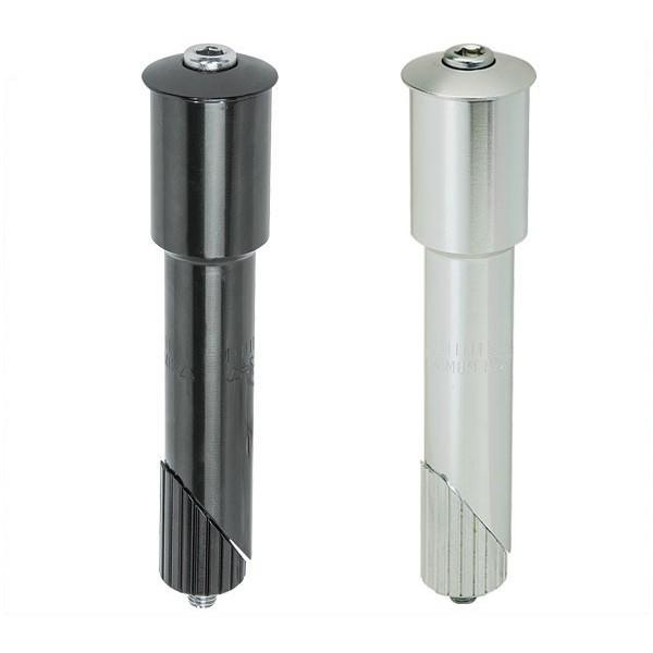 アヘッドタイプのステム( 内径φ28.6mm) を内径φ22.2mm のスレッドタイプのフォークにセットするためのアタッチメント。■ アルミ合金■ ステム コラム クランプ内径 : φ28.6mmフォーク ステアリング コラム内径 : φ2...