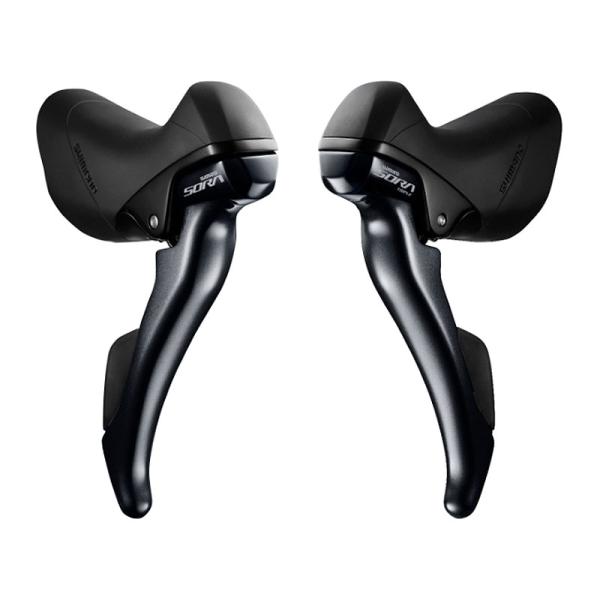 【美品】シマノ　デュアルコントロールレバー　ST-R 3000 3×9S シマノ（SHIMANO） SHIMANO SORA デュアルコントロールレバー ST-R3000