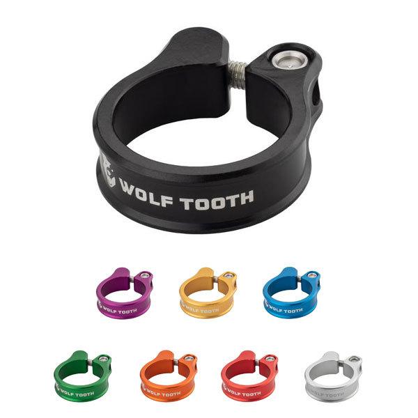 WOLF TOOTH ウルフトゥース Seatpost Clamp 36.4mm :wt-sc36:サイクルショップ バイクキング 通販 WolfTooth ウルフトゥース Wolf Tooth Seatpost Clamp 36.4mm Silver