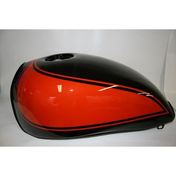 ゼファー750 ZII火の玉仕様 図面付塗料セット : バイクペイント.COM