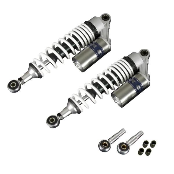 RCリアショック Sタイプ 【白×銀 Ver.R】 汎用 新品 CB400SF RCリアショック Sタイプ 【白×銀 Ver.R】 汎用 新品 CB400SF