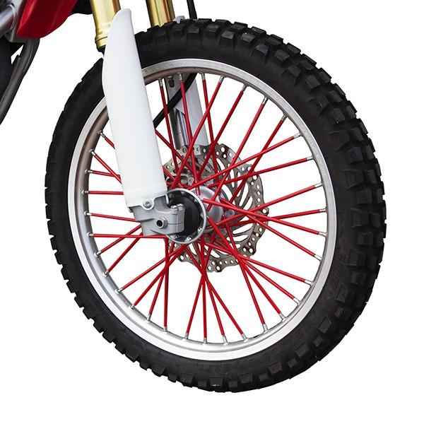新品 スポークラップ 215mm 赤 40本セット ホイール1本分 レッド スポークスキン バイクパーツセンター :90-33-64:バイクパーツセンター 通販 スポークラップ スポークスキン カバー バイク スポーク 赤 72本セット
