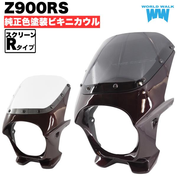 ワールドウォーク（WORLD WARK） 日本製 職人塗装 Z900RS ビキニカウル