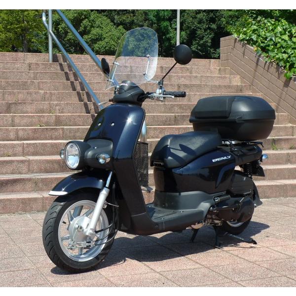 1年保証付き 汎用 原付スクリーン ホンダ ベンリー50プロ ベンリー110
