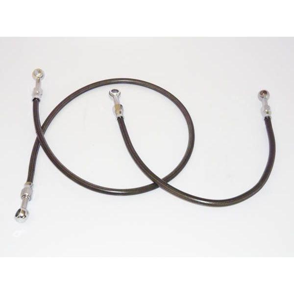 ブレーキホース交換&二次エアキャンセル（カワサキ Ninja250）by イカルスのしげ - みんカラ ブレーキセット ステンレスメッシュホース付き Ninja250 EX250L