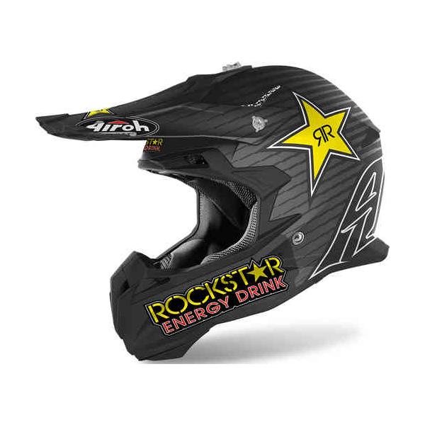 【値下げ対応可】ROCKSTAR オフロードヘルメット ブラック/イエロー 値下げ対応可】ROCKSTAR オフロードヘルメット ブラック/イエロー