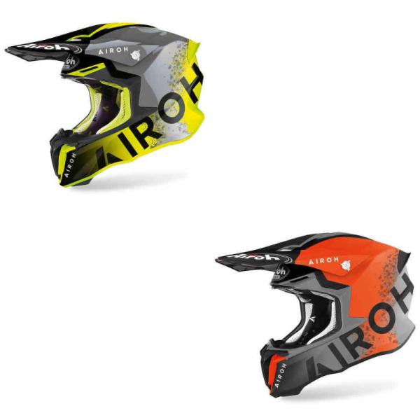 Airoh Twist2ビットヘルメットオレンジマット Airoh Twist2ビットヘルメットオレンジマット | MotoStorm [jp