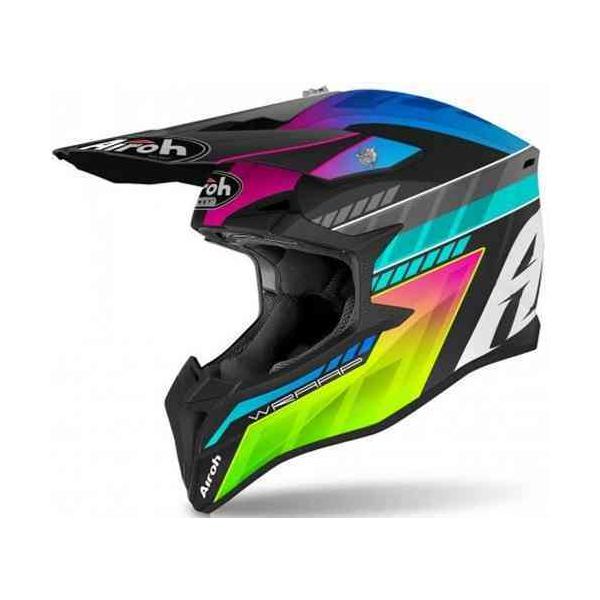 Airoh Wraap Moodオフロードヘルメット AIROH ＼全品10%+1300円☆8/9(土)限定／ Airoh アイロー Wraap