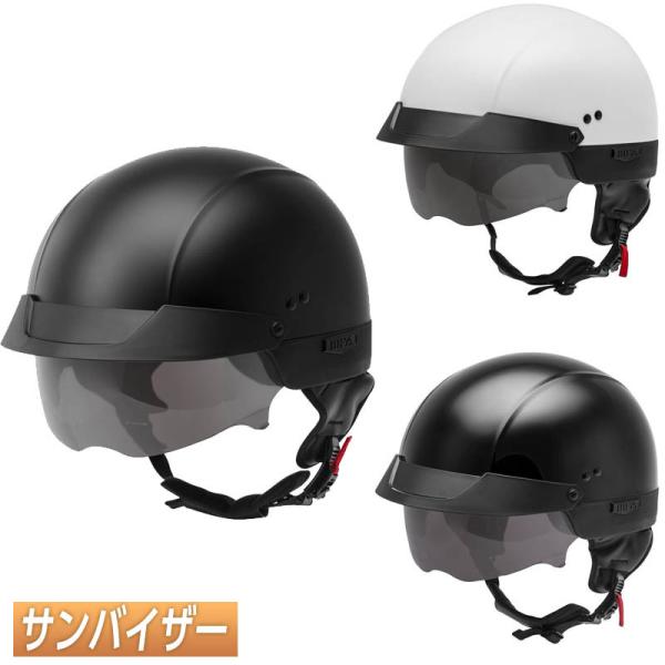 GMAX ジーマックス HH65 Ghost/Rip Naked ハーフヘルメット オープンフェイス 半帽 サンバイザー グラフィック バイク  ツーリング ゴースト リップ ネイキッド :bikele-helmet-gmax-hh75:バイクルネット 通販 