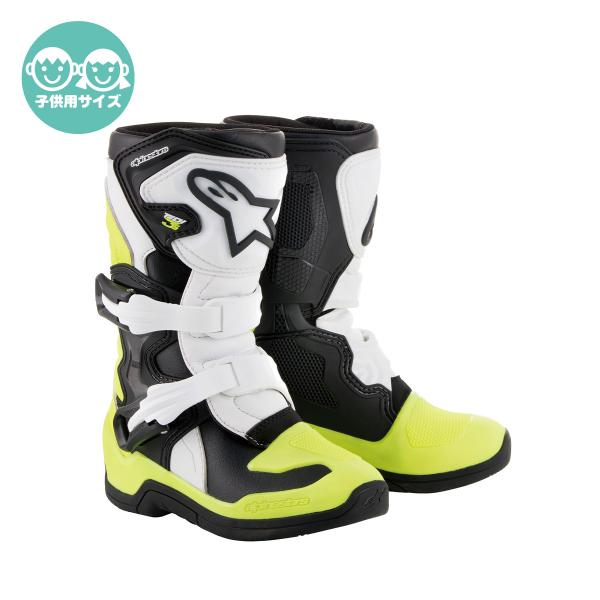 Alpinestars Tech 3 Boots-Black/White-11 