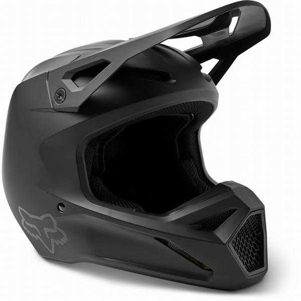FOX 29739-255-YL ユース V1ヘルメット マットブラック L(52 FOX 29739-255-YL ユース V1ヘルメット マットブラック L(52