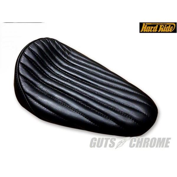 Hard Ride ハードライド　ハーレー　ソロシート HARD RIDE HR-009 ハードライド 本革 立体タックロール