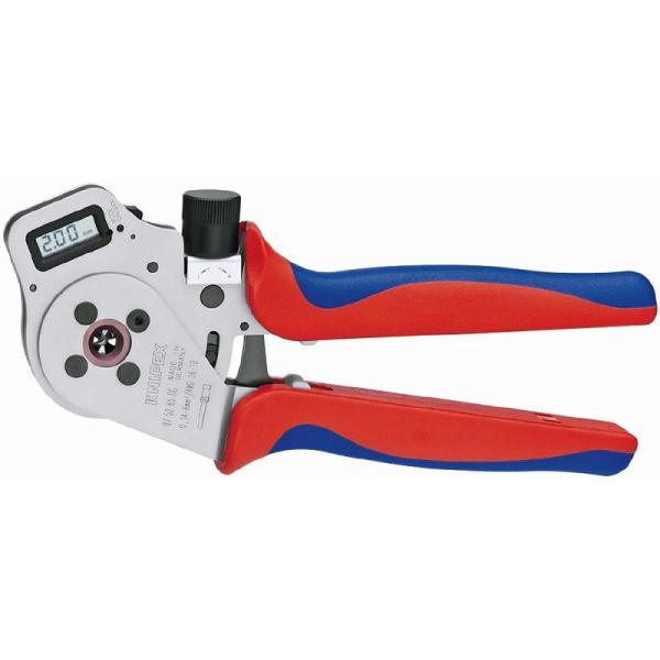 Knipex クニペックス 9752 65dga デジタル圧着ペンチ ロケーターなし クリンピング能力 Mm2 質量 男女兼用 Awg 0 14 6 0 25 10 G 633
