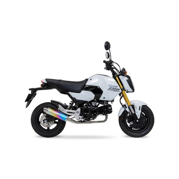 モリワキ 01810-L31Z2-00 フルエキゾースト ゼロ GROM 2021-22/23/24- ANO アノダイズドチタン マフラー グロム 車検政府認証