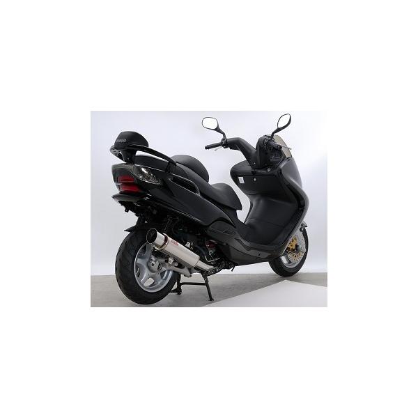 マジェスティ125 キャブ・FI共通 5CA マフラー ROSSO ライネス 110φ 02