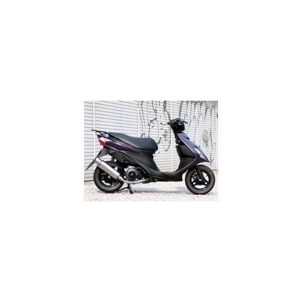アドレスV125/G/S 09- O2センサー対応 CF4EA/CF4MA マフラー レクレス 313-007 リアライズ アドレスV125 マフラー