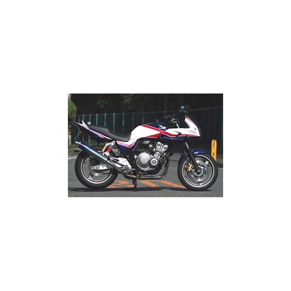 CB400SF REVO NC42 08- マフラー ARIA チタン タイプC カールエンド