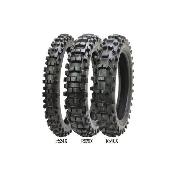 シンコー タイヤ 525X リア 120/100-18 68M TT チューブタイプ バイアス 公道走行不可 1本入 オフロード バイク