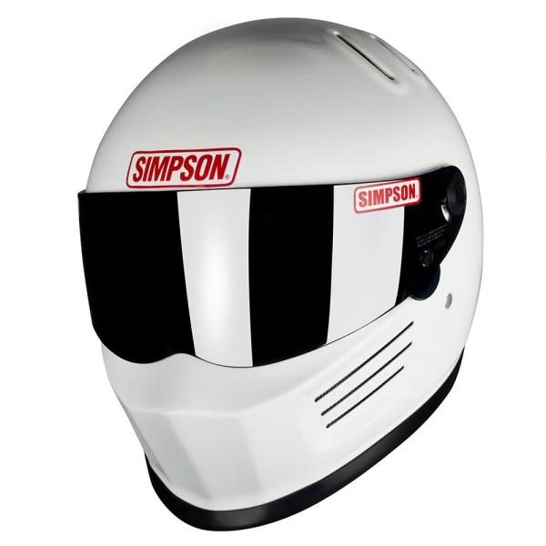 シンプソン 3312105900 BANDIT Pro ホワイト 59cm フルフェイス ヘルメット バイク SIMPSON