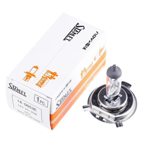他サイト： スタンレー 14-0053E ハロゲン電球 HS1 T15 12V 35/35W クリア 1個入 補修部品 自動車用 バルブ 電球 電装品 STANLEYの商品画像