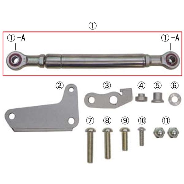 武川 00-06-0155 オイルダンパー ASSY. スーパーカブ50/50(FI)/70/90 リトルカブ リトルカブ(FI) バイク リペアパーツ