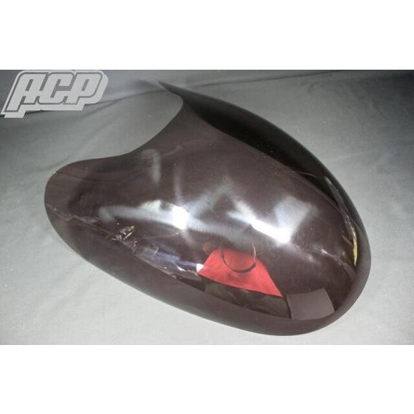 ロケットカウル用 ロングスクリーン スモーク ACP : バイクマン 4ミニ 