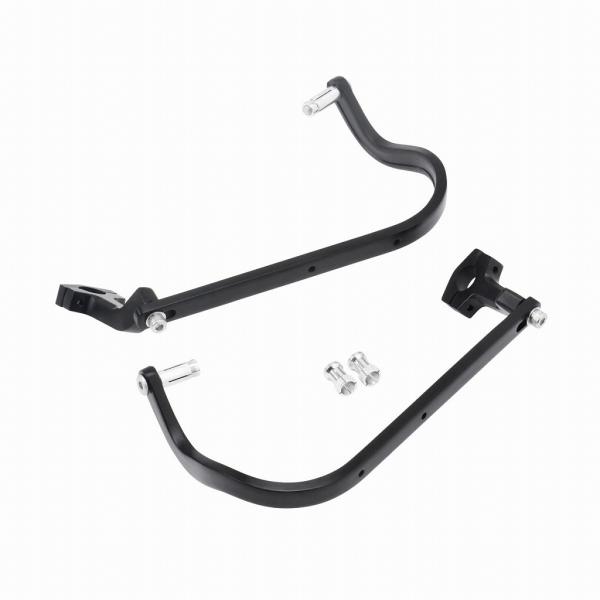 ZETA ZE72-0181 アーマーハンドガード ベント 4st ミニ125cc ブラック 22.2mmハンドル用 バイク カスタム パーツ ガード