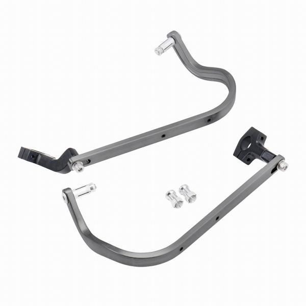 ZETA ZE72-0183 アーマーハンドガード ベント 4st ミニ125cc チタンカラー 22.2mmハンドル用 バイク カスタム パーツ ガード