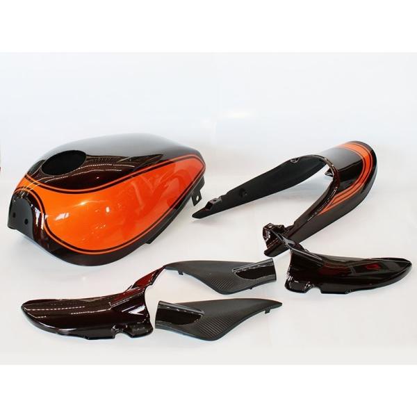 ドレミコレクション 35011 Z1スタイル 外装カバーセット 火の玉 Z900RS