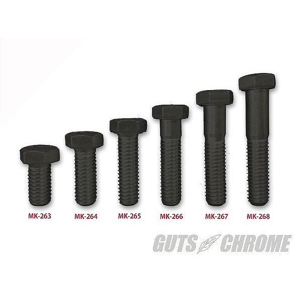 GUTS CHROME �K�b�c �N���[�� MK-266 �p�[�J���C�Y�h�d�グ �C���`�{���g 3/8-16x1-1/2 �K�b�c �N���[��