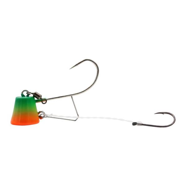 ハヤブサ SE113-4-4 無双真鯛 貫撃テンヤ2 4/UVトリプルチャート 4号 1