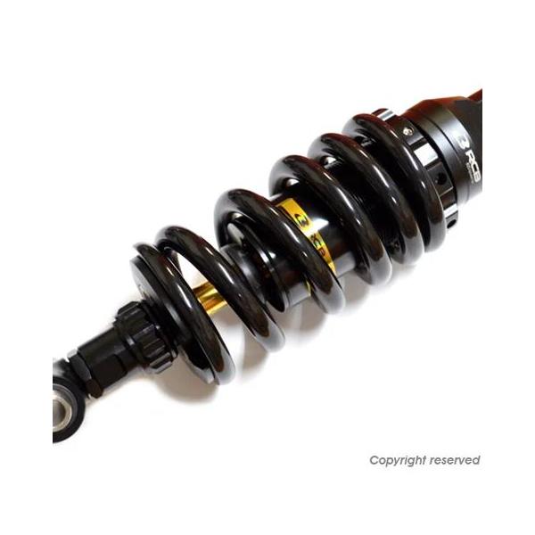 KN企画 01M0132Z-KN RCB リアショック減衰調整 プレミアムブラック 275〜280mm YZF-R25 YZF-R3 MT-25 MT-03 バイク 減衰調整式 イニシャル調整無段階