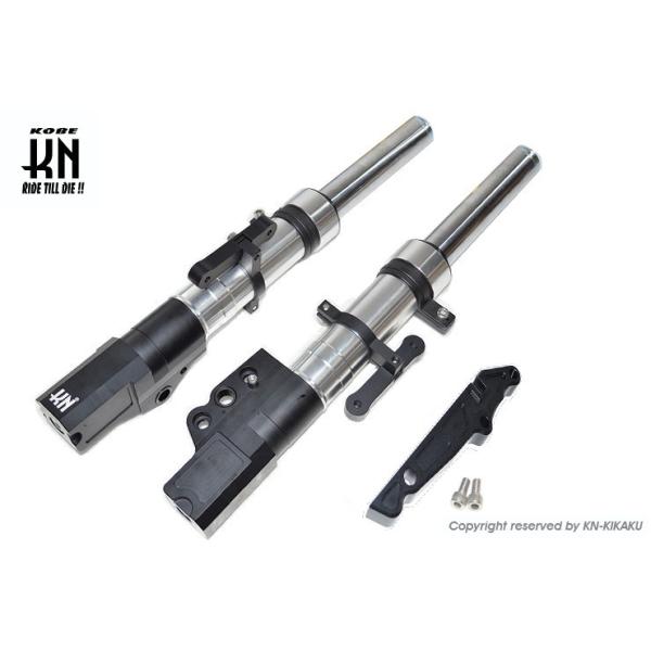 KN企画 KN-C4-26FS-SV スーパーフロントフォーク シルバー シグナスX 4