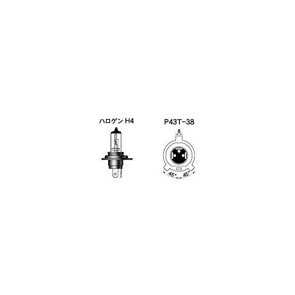 M&amp;H }cV} 16HC H4 12v 60/55w NA M&amp;H
