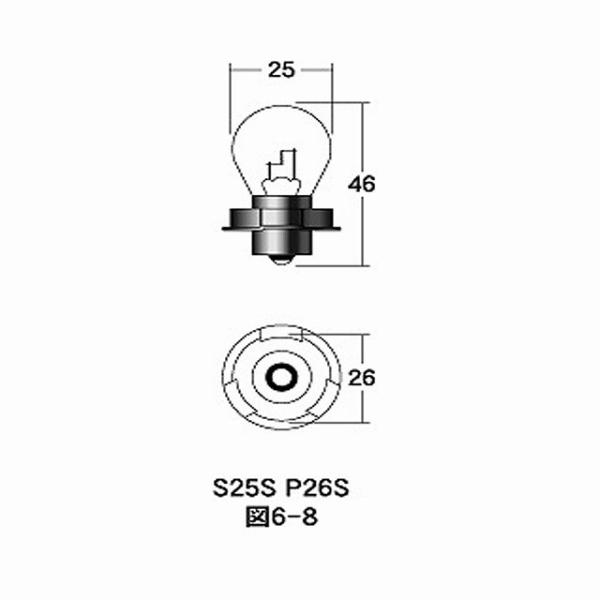 M&amp;H }cV} B-2371 12v15w S25S P26S P[X 10 m&amp;h