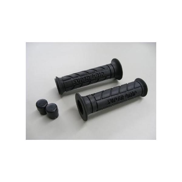 他サイト： マッドマックス 17-6589SB スーパーグリップ 貫通タイプ ブラック 120mm 汎用 7/8インチ(22.2mm)ハンドル用 ハンドルグリップ MADMAXの商品画像