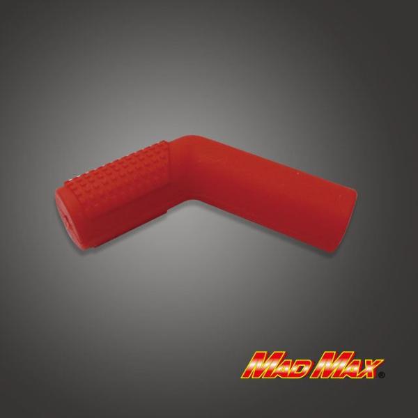マッドマックス MM05-0119-R チェンジペダルカバー レッド 汎用 シフトペダル ガード 保護 ドレスアップ MADMAX