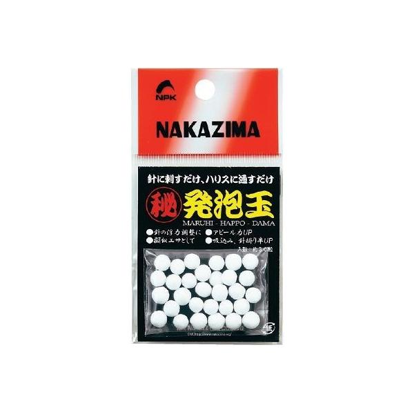 NPKナカジマ 2292 マル秘発泡玉 7mm前後 釣り フィッシング 魚 釣具