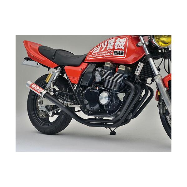 パステルロード 15058 ワルツ機械 曲げマフラー アウタータイプ ブラック XJR400 パーツ 復刻部品