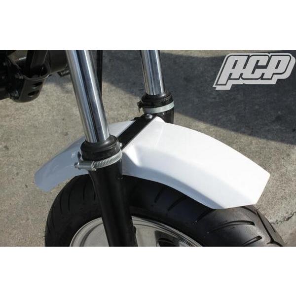 エイプ50/100用 FXタイプ フロントフェンダー ACP : バイクマン エイプ50/100用 FXタイプ フロントフェンダー ACP : バイクマン