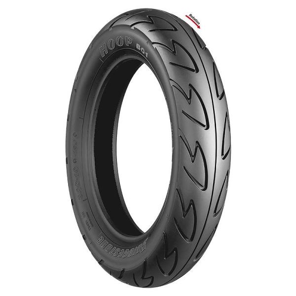 ブリヂストン SCS60021 フープ B01 100/90-10 56J フロント/リア チューブレス 二輪車用 バイクタイヤ オンロード スクーター ミニバイク 街乗り