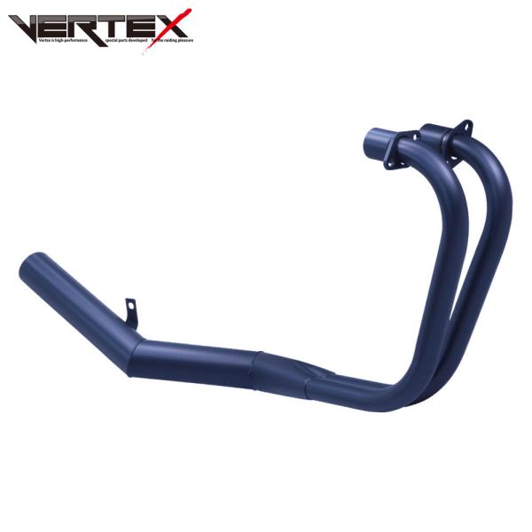 ホークⅢ ショート管 マフラー ブラック　CB250N CB400N 【新品】R HONDA CB250N CB400N ホーク3 【忍】 サイドクロス管 マフラー 黒