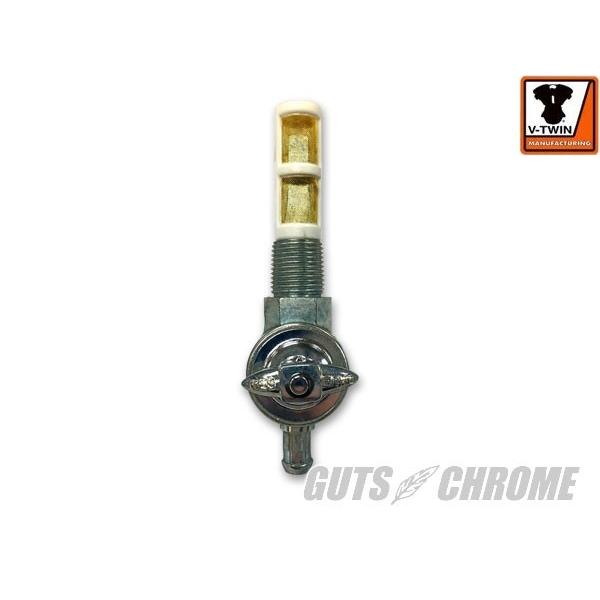 V-TWIN ブイツイン 35-9247 ウイングタイプペットコック ジンク