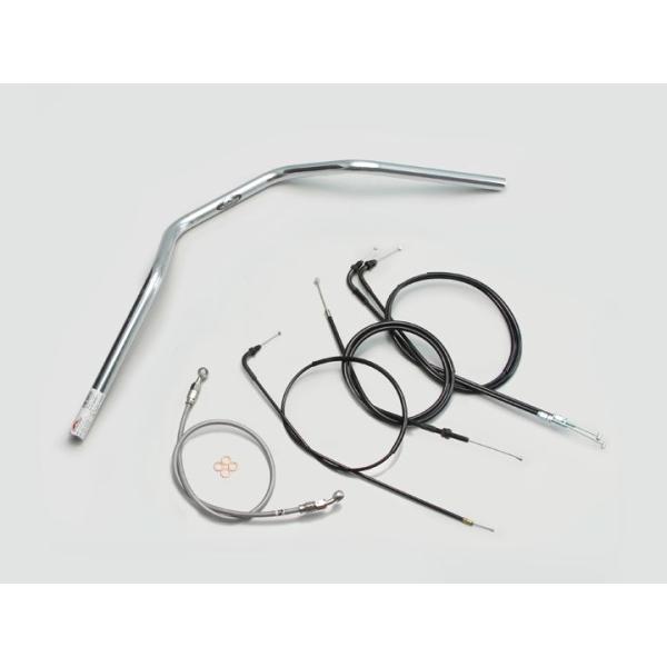 ハリケーン H012-078C ZII-タイプ ハンドルセット クロームメッキ