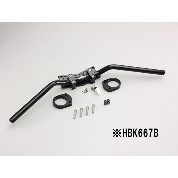 ハリケーン HBK667B バーハンドルキット ブラック ZX-14R('12)ABS車用