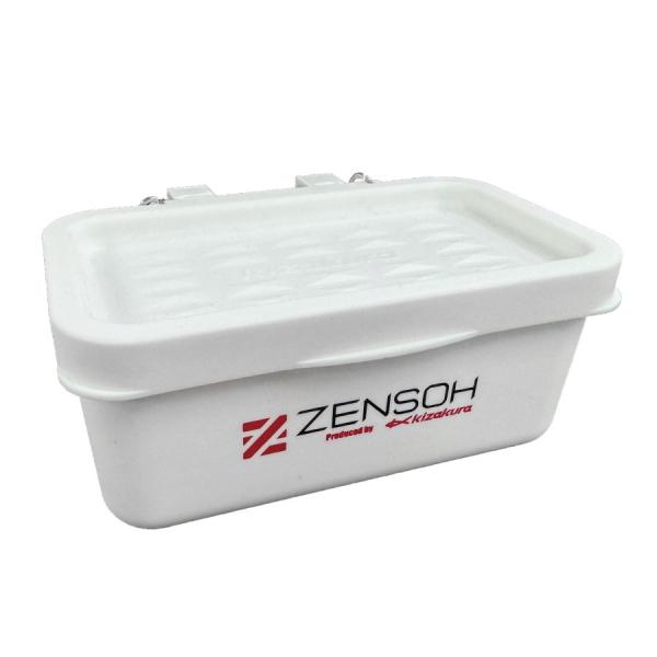 キザクラ 044717 ZENSOH エサBOX ホワイト W155×L95×H65mm エサ箱 エサ
