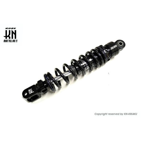 KN企画スーパーショック2【減衰調整付】245mm ブルー JOG系 汎用 20段減衰調整可能 高品質スーパーショックVer2 245mm青ジョグ5BM