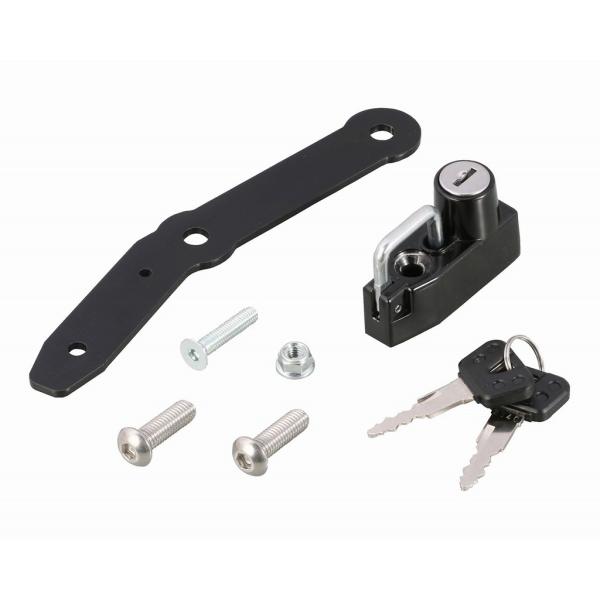 キタコ KITACO 80-564-28100 ヘルメットホルダー ブラック GSX250R ヘルメットロック 鍵付