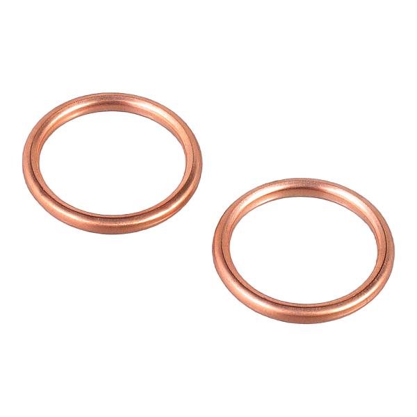 ニンジャ ZX-6RR マフラーガスケット キタコ 963-4000008 XK-08 エキゾースト マフラー ガスケット 2個入 ニンジャ ZX-6RR (05)