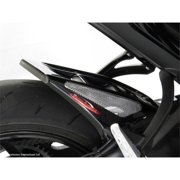 HUGGER 201-S115-603 GSX-S1000/GSX-S1000F(15- ) ���A�C���i�[�t�F���_�[ B�^�C�v �u���b�N/�V���o�[M